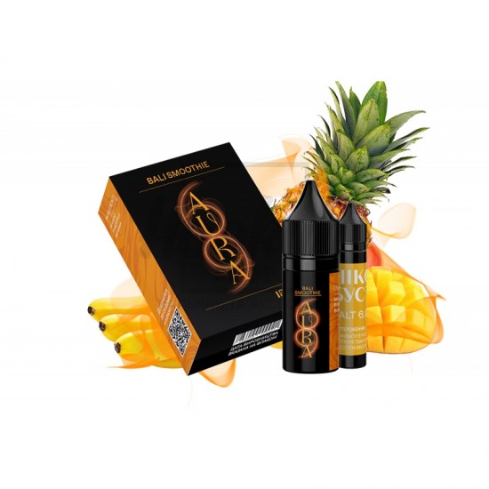 Набір Aura 15ml/69mg Bali Smoothie (Манго, Ананас, Банан) 