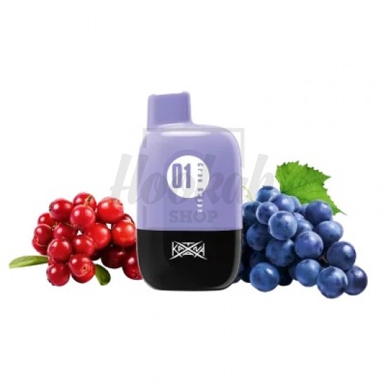Електронна сигарета Katana 5000 Gran Grape (Виноград Журавлина) Електронна сигарета Katana 5000 Gran Grape (Виноград Журавлина)