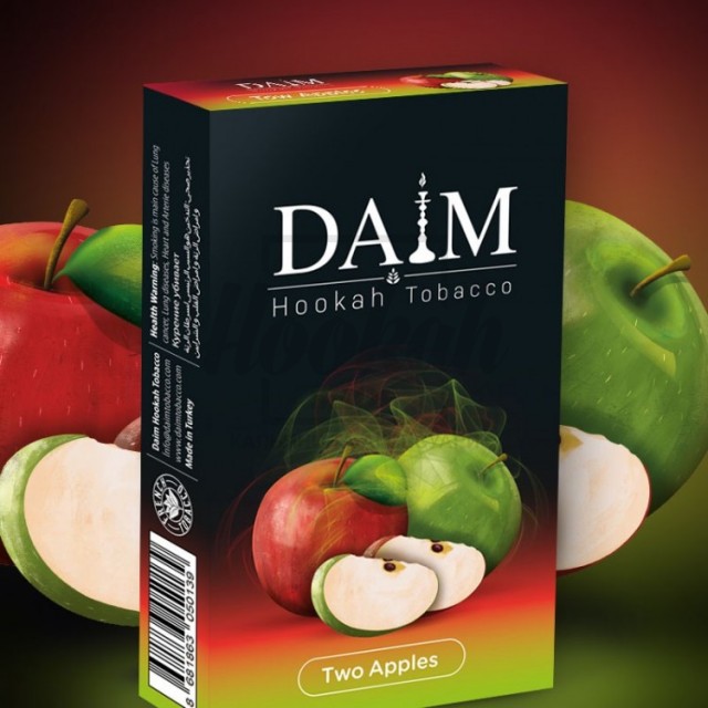 Тютюн Daim Two Apple (Подвійне Яблуко) 50 гр Тютюн Daim Two Apple (Подвійне Яблуко) 50 гр
