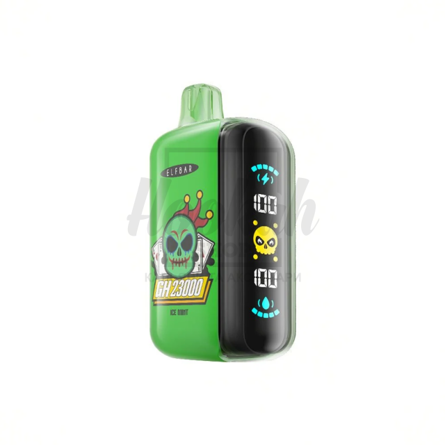 Электронная сигарета Elf Bar GH23000 Ice Mint (Мятный Лед)