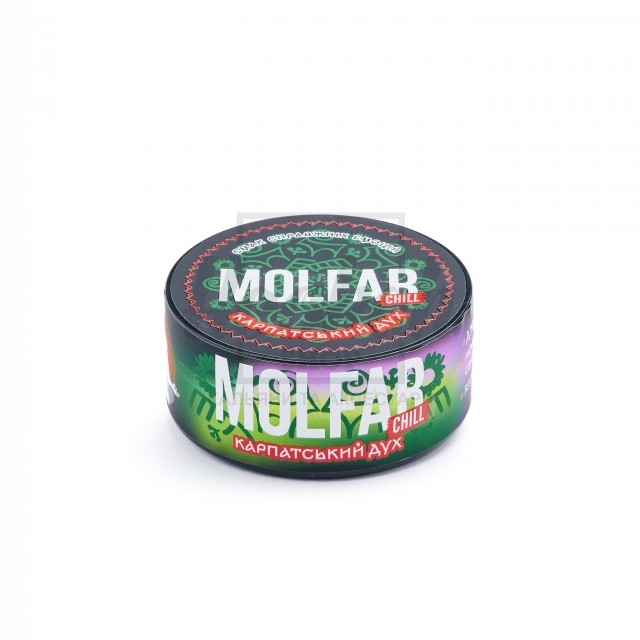 Табак Molfar Chill Line Карпатський Дух (Можжевельник Смородина Травы) 100гр Табак Molfar Chill Line Карпатський Дух (Можжевельник Смородина Травы) 100гр