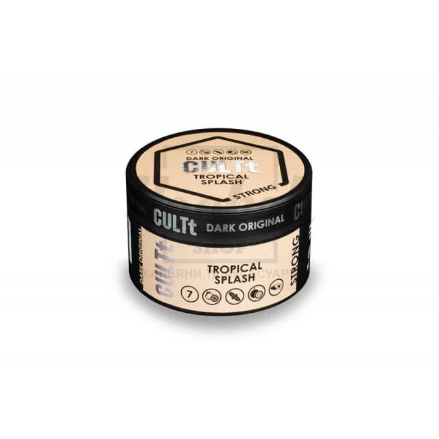 Заправка CULTt Strong #DS07 Tropical Splash (Лайм, М'ята, Маракуя, Манго) 100 g. Заправка CULTt Strong #DS07 Tropical Splash (Лайм, М'ята, Маракуя, Манго) 100 g.