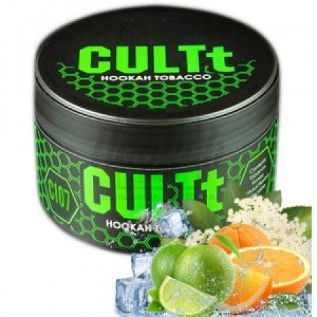 Тютюн CULTt C107 Elderberry Lime Ice Orange (Бузина Лайм Лід Апельсин) 100 г Тютюн CULTt C107 Elderberry Lime Ice Orange (Бузина Лайм Лід Апельсин) 100 г