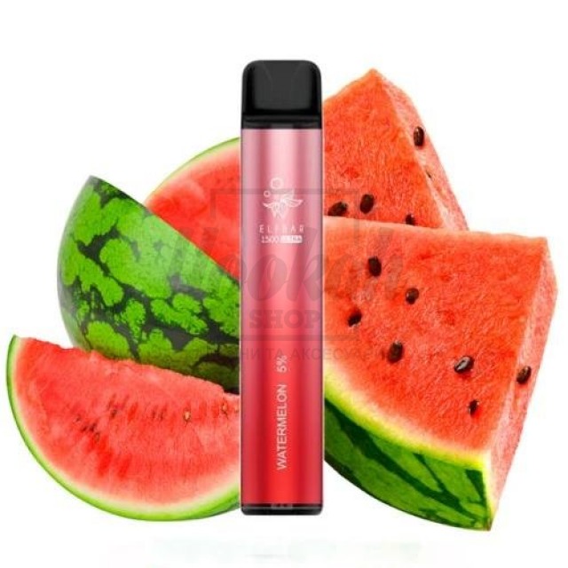 Электронная сигарета Elf Bar 1500 Ultra Watermelon (Арбуз)