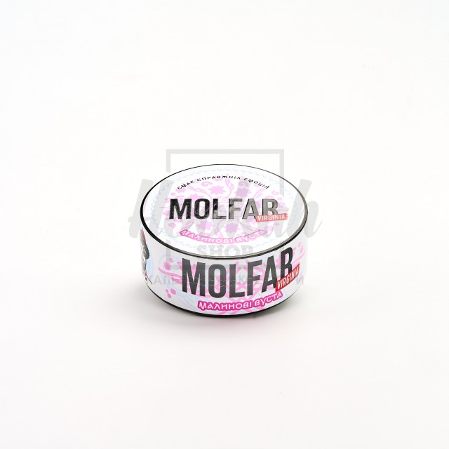 Тютюн Molfar Virginia Line Малинові Вуста (Малина Льод) 100 гр Тютюн Molfar Virginia Line Малинові Вуста (Малина Льод) 100 гр