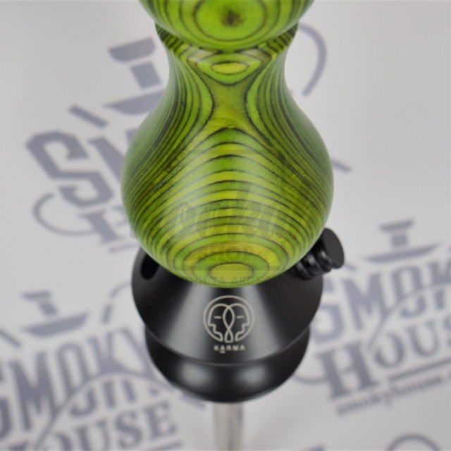 Шахта для кальяну Karma 0.1 GREEN зелена + блюдце Шахта для кальяну Karma 0.1 GREEN зелена + блюдце