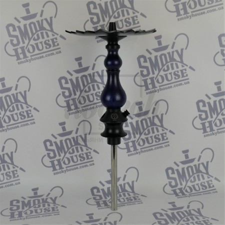 Шахта для кальяну Karma 0.1 Blue блакитна + блюдце Шахта для кальяну Karma 0.1 Blue блакитна + блюдце