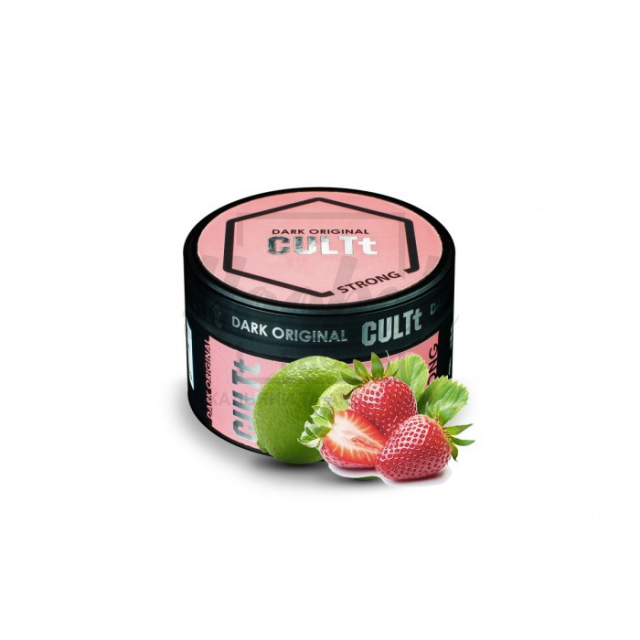 Тютюн Cult Strong Ds67 Strawberry Lime (Полуниця Лайм) 100 гр Тютюн Cult Strong Ds67 Strawberry Lime (Полуниця Лайм) 100 гр