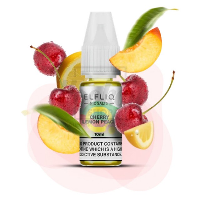 Рідина Elf Liq 5% 10мл Cherry Lemon Peach (вишня лимон персик) Рідина Elf Liq 5% 10мл Cherry Lemon Peach (вишня лимон персик)