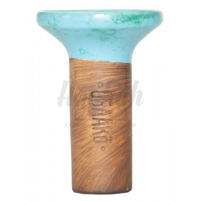 Чаша Облако Flow Black on Light Blue-green Marble Чаша Облако Flow Black on Light Blue-green Marble