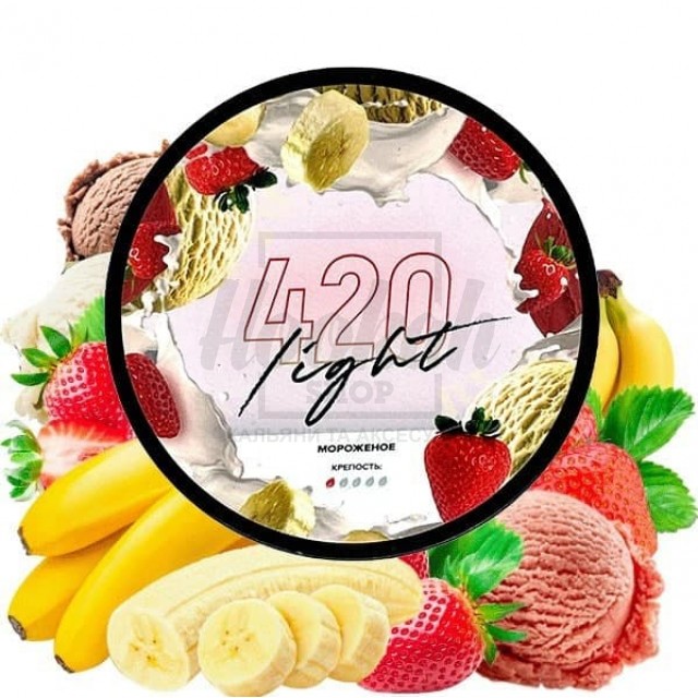 Тютюн 4:20 Light Line Морозиво 100 гр Тютюн 4:20 Light Line Морозиво 100 гр