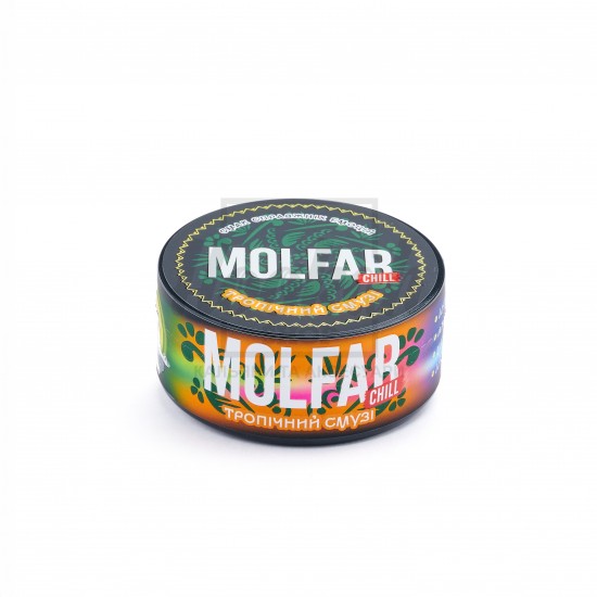 Тютюн Molfar Chill Line Тропічний Смузі (манго апельсин ананас лід) 100гр Тютюн Molfar Chill Line Тропічний Смузі (манго апельсин ананас лід) 100гр