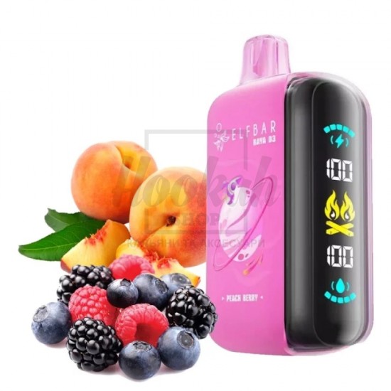 Електронна сигарета Elf Bar RAYA D3 25000 Peach Berry (Персик Ягоди) Електронна сигарета Elf Bar RAYA D3 25000 Peach Berry (Персик Ягоди)