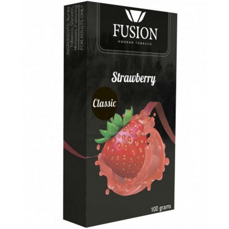 Тютюн Fusion Classic Ice Strawberry (Льод Полуниця) 100 гр Тютюн Fusion Classic Ice Strawberry (Льод Полуниця) 100 гр