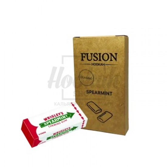 Тютюн Fusion Classic Spearmint (М'ята Жуйка) 100 гр Тютюн Fusion Classic Spearmint (М'ята Жуйка) 100 гр