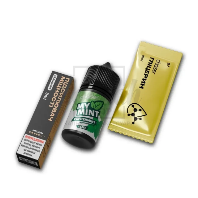 Рідина Набір Chaser My Mint Peppermint (М'ята) 30 мл 5% Рідина Набір Chaser My Mint Peppermint (М'ята) 30 мл 5%