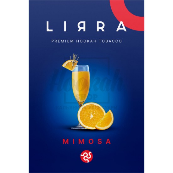 Тютюн Lirra Mimosa (Апельсин Шампанське) 50 гр Тютюн Lirra Mimosa (Апельсин Шампанське) 50 гр