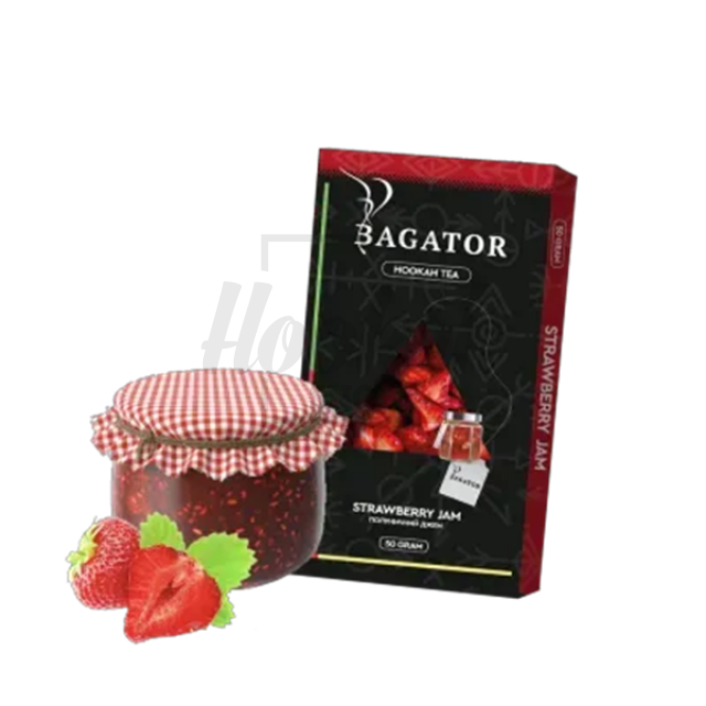 Бестабачная смесь Bagator Strawberry Jam (Клубничный Джем) 50гр