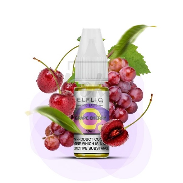 Рідина Elf Liq 5% 10 мл Grape Cherry (виноград вишня) Рідина Elf Liq 5% 10 мл Grape Cherry (виноград вишня)