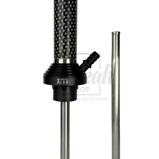 Кальян Hookah Lab Epoxide Black (сіра колба)