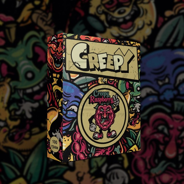 Тютюн Creepy Raspberry (Малина) 100 гр Тютюн Creepy Raspberry (Малина) 100 гр