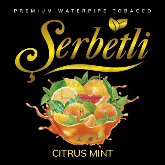 Тютюн Serbetli Citrus Mint (Апельсин Лимон Грейпфрут Мандарин М'ята) 100 гр Тютюн Serbetli Citrus Mint (Апельсин Лимон Грейпфрут Мандарин М'ята) 100 гр