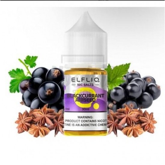 Рідина Elf Liq Blackcurrant Aniseed (Чорна Смородина Аніс) 30мл 5% Рідина Elf Liq Blackcurrant Aniseed (Чорна Смородина Аніс) 30мл 5%
