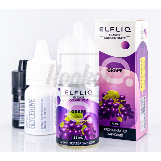 Рідина Набір Elf Liq Grape (Виноград) 5% 30мл Рідина Набір Elf Liq Grape (Виноград) 5% 30мл