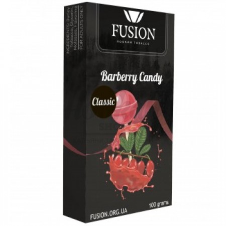 Табак Fusion Classic Barberry Candy (Барбарисова Конфета) 100 гр Табак Fusion Classic Barberry Candy (Барбарисова Конфета) 100 гр
