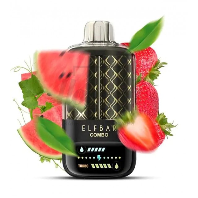 Elf Bar Combo 20000 Watermelon & Strawberry (Кавун Полуниця) Elf Bar Combo 20000 Watermelon & Strawberry (Кавун Полуниця)