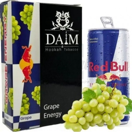 Тютюн Daim Grape Energy (Виноград Енергетик) 50гр Тютюн Daim Grape Energy (Виноград Енергетик) 50гр