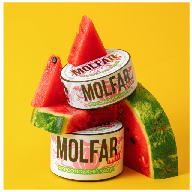 Тютюн Molfar Virginia Line Херсонський Кавун (Кавун Льод) 100 гр Тютюн Molfar Virginia Line Херсонський Кавун (Кавун Льод) 100 гр