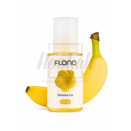 Жидкость Flonq Liquid Banana Ice (Банан Лёд) 30мл 5% Жидкость Flonq Liquid Banana Ice (Банан Лёд) 30мл 5%
