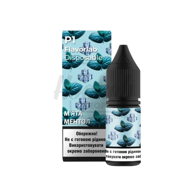 Рідина Набір Flavorlab Р1 Mint Menthol (М'ята Ментол) 10мл 5%