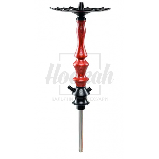 Шахта для кальяну Karma 3.3 яскраво-червона + блюдце Шахта для кальяну Karma 3.3 яскраво-червона + блюдце