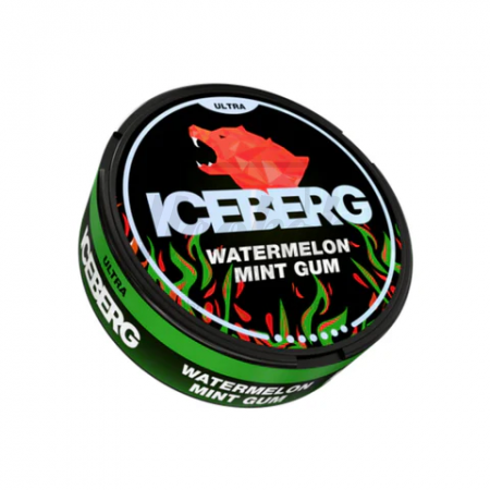 Снюс Iceberg Ultra Watermelon Mint Gum 70mg (Кавуново М'ята Жуйка) Снюс Iceberg Ultra Watermelon Mint Gum 70mg (Кавуново М'ята Жуйка)