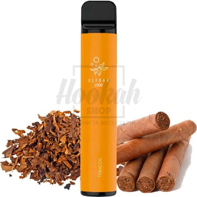 Електронна сигарета Elf Bar 1500 Tobacco (Тютюн) Електронна сигарета Elf Bar 1500 Tobacco (Тютюн)