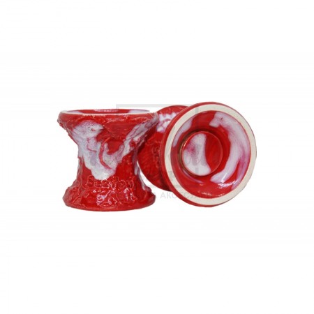 Чаша See You Bowls Drip Красно - Белая