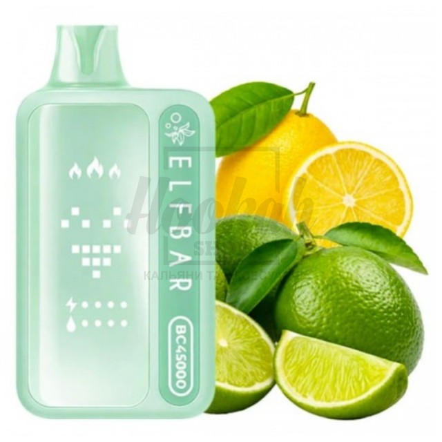 Электронная сигарета Elf Bar BC45000 Lemon Lime (Лимон Лайм)