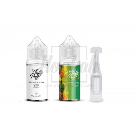 Набір Fluffy Puff Pineapple Mango (Ананас Манго) 30ml/50mg Salt Nic Набір Fluffy Puff Pineapple Mango (Ананас Манго) 30ml/50mg Salt Nic
