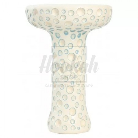 Чаша Etna Phunnel Dot Glaze White