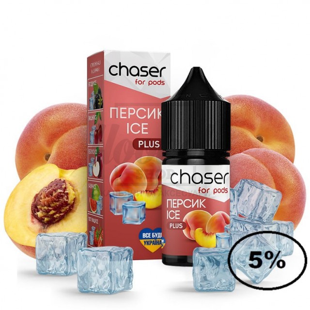 Рідина Chaser 5% 30мл лід персик