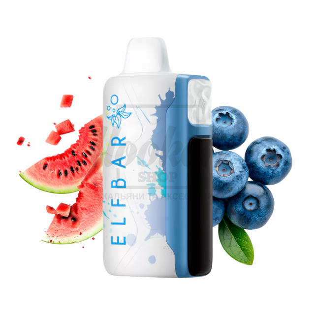 Електронна сигарета Elf Bar Sour King 30000 Blueberry Watermelon (чорниця кавун)