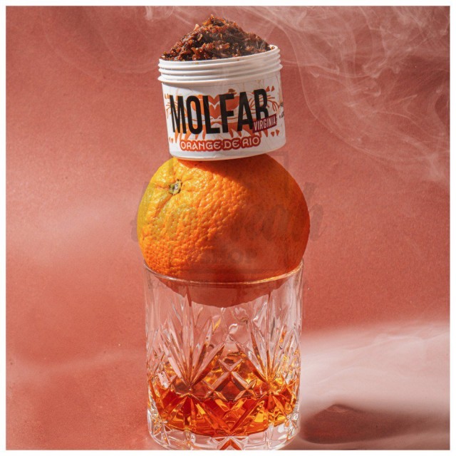 Тютюн Molfar Virginia Line Orange De Rio (Апельсин Ром) 100 гр Тютюн Molfar Virginia Line Orange De Rio (Апельсин Ром) 100 гр