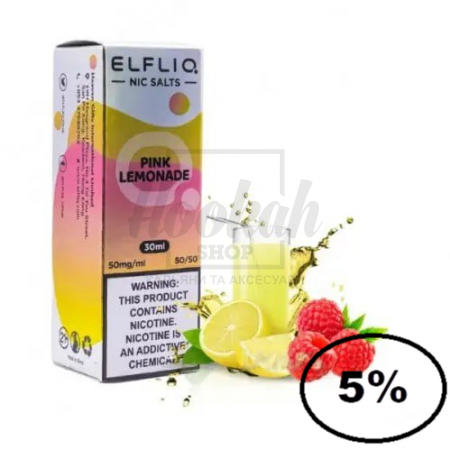 Жидкость Elf Liq Pink Lemonade (малина лимонад) 30мл 5%