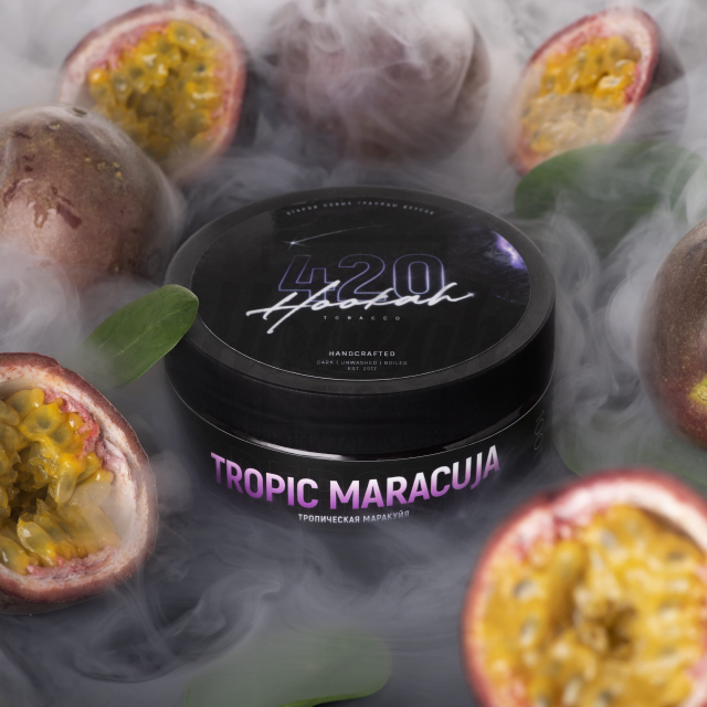 Тютюн 4:20 Tropic Maracuja (Маракуя) 100 гр Тютюн 4:20 Tropic Maracuja (Маракуя) 100 гр