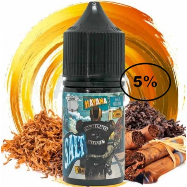 Рідина Troublemaker Havana (Кубинський Тютюн) 30мл 5%