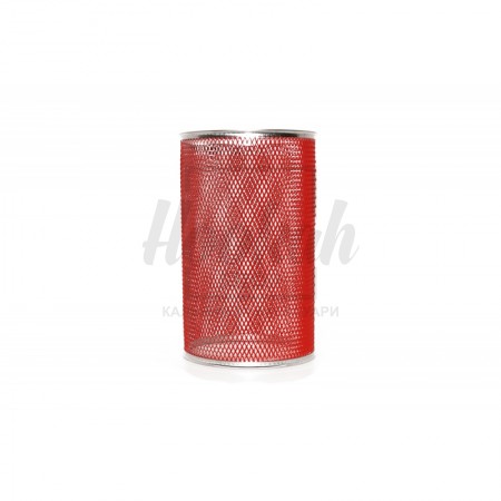 Ковпак- Сітка для Кальяну 120 мм з Кільцем Червона