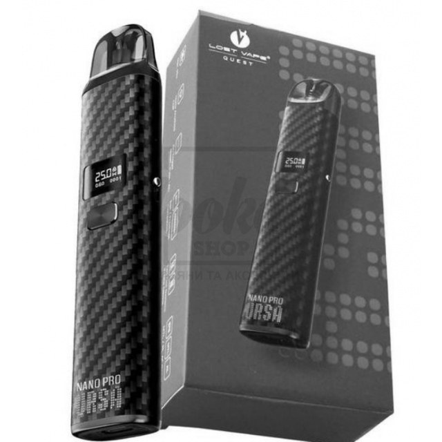 Pod-система Lost Vape Ursa Pro POD Kit Black Carbon Pod-система Lost Vape Ursa Pro POD Kit Black Carbon