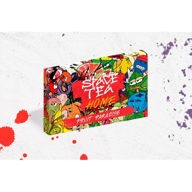 Заправка SpaceTea Fruit Paradise (Полуниця, Малина, Манго, Маракуйя, Питайя) 40 g. Заправка SpaceTea Fruit Paradise (Полуниця, Малина, Манго, Маракуйя, Питайя) 40 g.